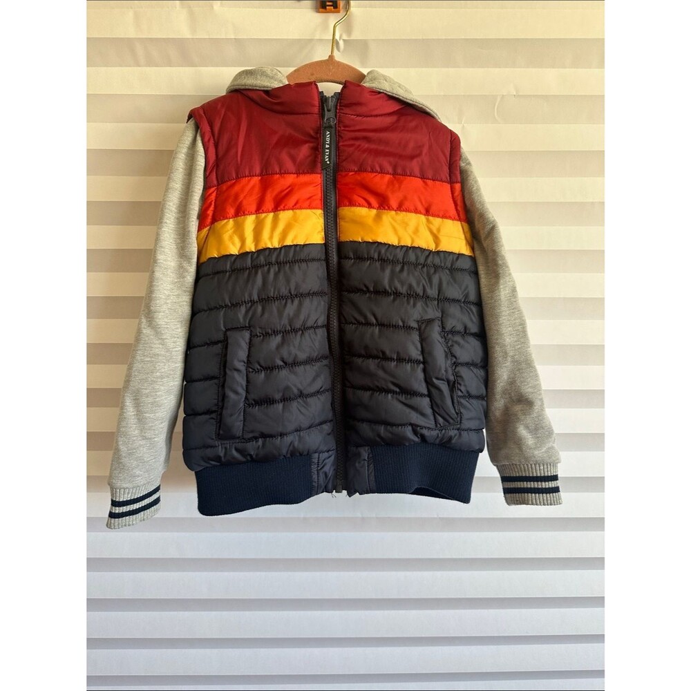 Andy & Evan Size 6 Boys Zip Front Jacket Classic Outerwear